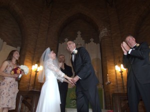 Laughter at a wedding. Photographer Belleville Ontario
